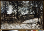 Monticelli, Adolphe-Thomas-Joseph - Landscape. Fontainebleau