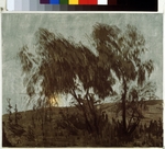 Ostroumova-Lebedeva, Anna Petrovna - Moonlight