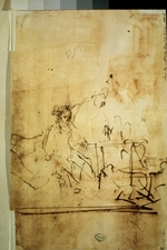 Rembrandt van Rhijn - Ahasuerus, Haman and Esther