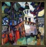 Lentulov, Aristarkh Vasilyevich - Gate tower. New Jerusalem Monastery