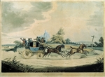 Havell, Robert I - A stagecoach