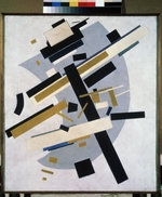 Malevich, Kasimir Severinovich - Suprematism (Supremus No 58: Yellow and Black)