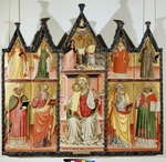 Lianori, Pietro di Giovanni - Madonna and Child with Saints (Polyptych, ten separate panels)
