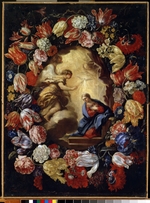 Maratta, Carlo - The Annunciation with flowers