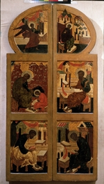 Russian icon - The Holy Gates (The Royal Doors)