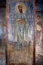 Ancient Russian frescos - The Apostle Paul