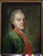 Rokotov, Fyodor Stepanovich - Portrait of the poet Vasili Maykov (1728-1778)
