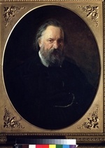 Ge, Nikolai Nikolayevich - Portrait of the author Alexander Herzen (1812-1870)