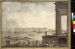 Paterssen, Benjamin - View of the Winter Palace and the Stock Exchange in Saint Petersburg