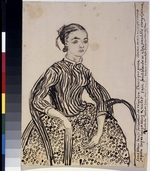 Gogh, Vincent, van - Portrait of a young Lady (La Mousmé)