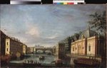 Valeriani, Giuseppe - View of the Fontanka River in St. Petersburg