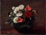 Fantin-Latour, Henri - Flowers in an Earthenware Vase