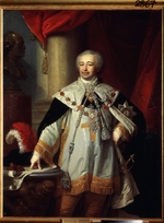 Borovikovsky, Vladimir Lukich - Portrait of the vice-chancellor Prince Alexander Kurakin (1752-1818)