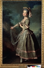 Levitsky, Dmitri Grigorievich - Portrait of Yekaterina Nelidova