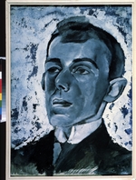 Bruni, Lev Alexandrovich - Portrait of the poet Osip Mandelstam (1891-1938)