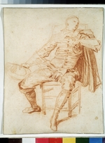 Watteau, Jean Antoine - Actor of the Comédie italienne (Crispin)