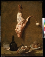Oudry, Jean-Baptiste - Still life with a leg of veal