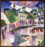 Lentulov, Aristarkh Vasilyevich - Monastery. Bishop courtyard in the New Jerusalem Monastery