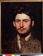 Kramskoi, Ivan Nikolayevich - Portrait of the artist Fyodor Vasilyev (1850-1873)