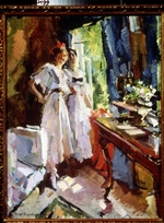 Korovin, Konstantin Alexeyevich - At an Open Window