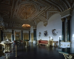 Briullov, Alexander Pavlovich - The Malachite Hall of the Winter Palace in Saint Petersburg