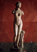 Art of Ancient Rome, Classical sculpture - The Venus Tauride or Venus of Tauris (Aphrodite) (Roman copy from a Greek Original)