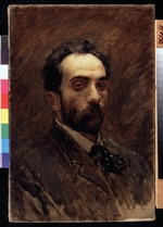 Levitan, Isaak Ilyich - Self-portrait