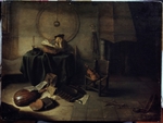 Jouderville, Isaak, de - Melancholy II (Scientist in his studio)