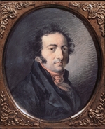 Orlowski (Orlovsky), Alexander Osipovich - Portrait of the artist Alexander Molinari (1772-1831)