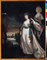 Brompton, Richard - Portrait of Aleksandra Branicka (1754-1838), lady-in-waiting of Catherine II