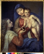 Titian - Madonna and Child with Mary Magdalen