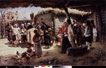 Makovsky, Vladimir Yegorovich - Easter public prayer