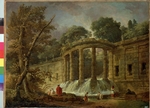 Robert, Hubert - Pavilion with the cascade