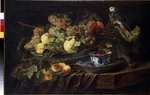Fyt, Jan (Johannes) - Still Life with Fruit and Parrot