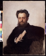 Kramskoi, Ivan Nikolayevich - Portrait of the art historian, professor Adrian Prakhov (1846-1916)