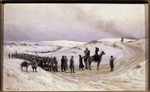 Malyshev, Mikhail Georgievich - In Bulgaria. Scene from the Russo-Turkish War (1877-1878)