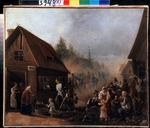 Baykov, Pyotr Ilyich - Scene from the Russian-french War in 1812