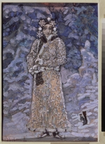 Vrubel, Mikhail Alexandrovich - Costume design for the opera Snow Maiden by N. Rimsky-Korsakov