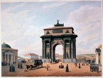 Benoist, Philippe - The Triumphal Arch at the Tver Gates in Moscow