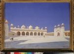 Vereshchagin, Vasili Vasilyevich - The Pearl Mosque (Moti Masjid) in Red Fort of Agra