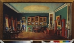 Podklyuchnikov, Nikolai Ivanovich - The Study room in the Count P. Zubov's House