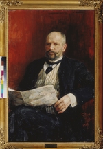 Repin, Ilya Yefimovich - Portrait of the Prime minister Pyotr A. Stolypin (1862-1911)