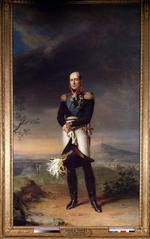 Dawe, George - Portrait of Field marshal Count Mikhail Barklay-de-Tolli (1761-1818)