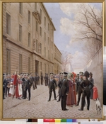 Rosen, Ivan Semyonovich - Russian Imperial Guards in Paris in 1814
