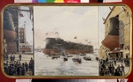 Beggrov, Alexander Karlovich - The Launching of the Battlecruiser Pamiat Azova