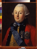 Christineck, Carl Ludwig Johann - Portrait of the politician and military leader, favorite of Empress Catherine II count Grigory Orlov (1734-1783)