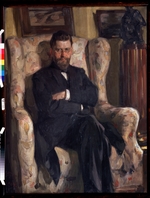 Braz, Osip Emmanuilovich - Portrait of Alexey Alexandrovich Bakhrushin (1865-1929)