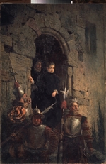 Polenov, Vasili Dmitrievich - Arrest of the Huguenot Jacobine de Montebel, Countess D'Etremont