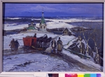 Veshchilov, Konstantin Alexandrovich - The Closed Sleigh in Russia of the 17th century