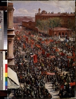 Brodsky, Isaak Izrailevich - A parade